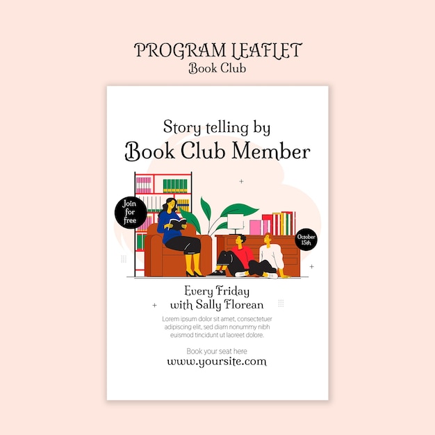 Vorlage für den Buchclub