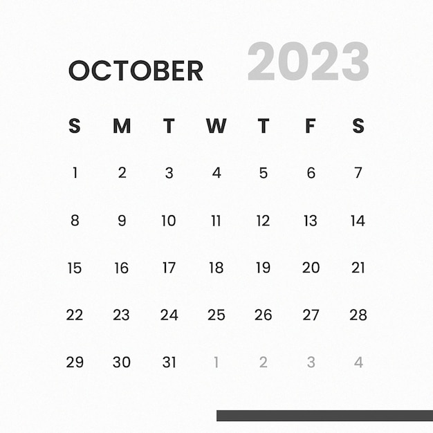 PSD vorlage für den tischkalender „instagram post 2023“.