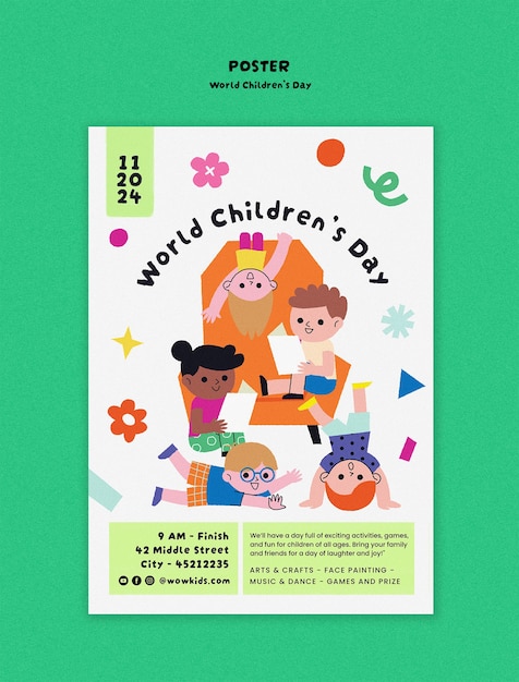 Vorlage für die Feier des Weltkindertages