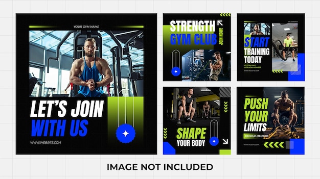 Vorlage für die Sammlung von Posts des Strength Gym Club