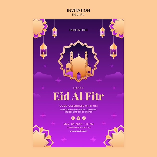 Vorlage für eid al-fitr