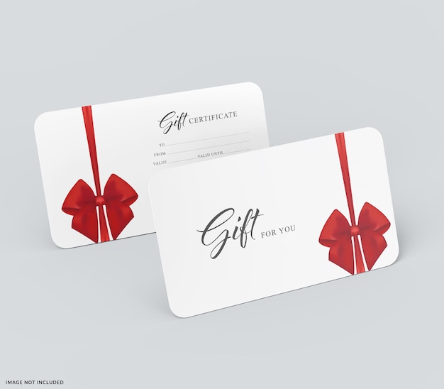 Vorlage für Geschenkkarten
