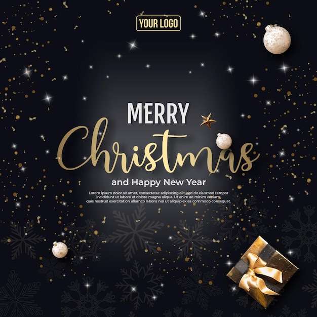 Vorlage für Weihnachten und Neujahr