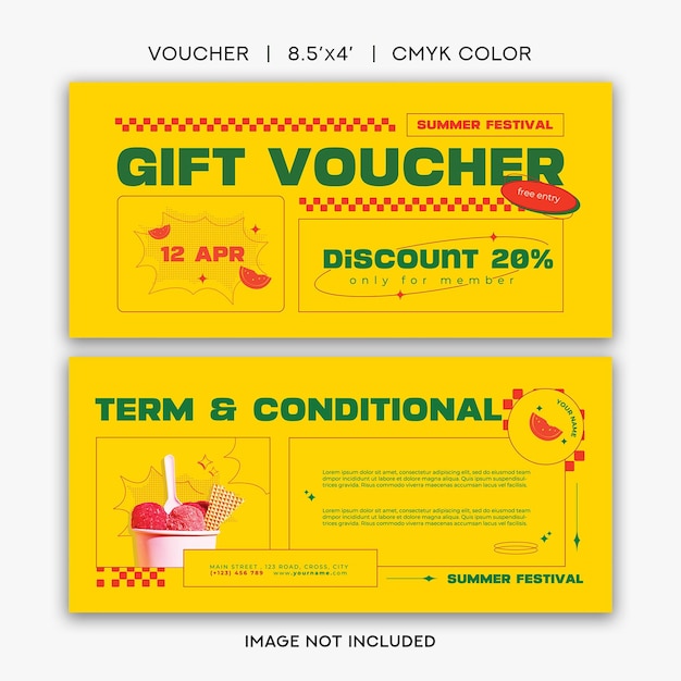 Voucher Festival de Verão
