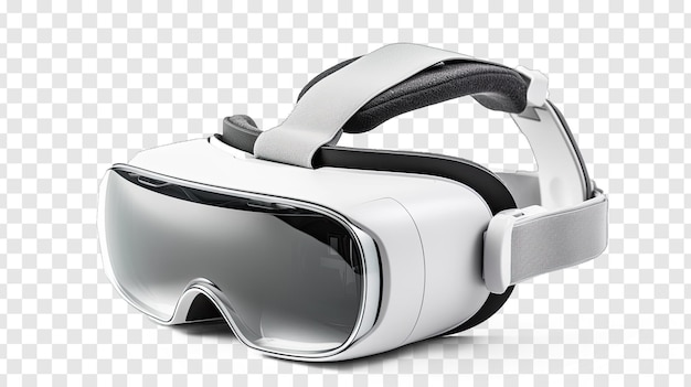 PSD vr-headset auf transparentem hintergrund psd