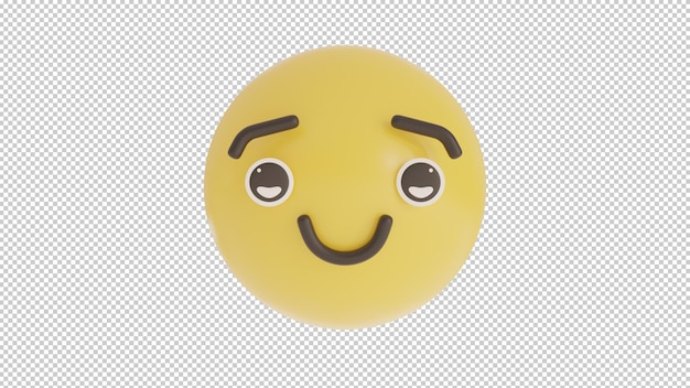 Vue De Face Fier Emoji Png