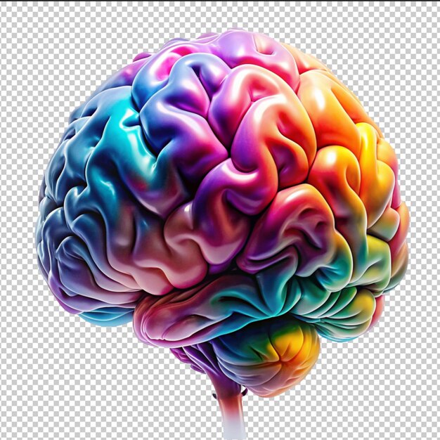 PSD vue de la forme du cerveau