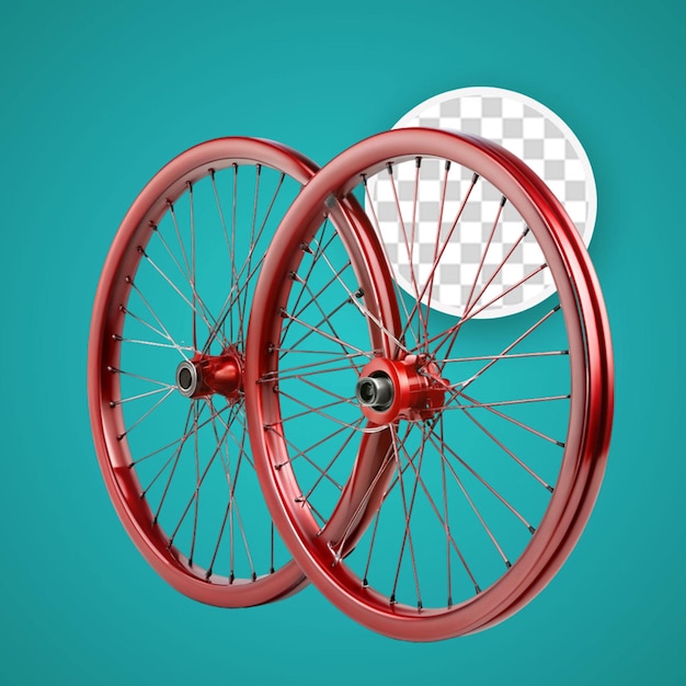 PSD vue latérale d'un vélo à grande roue ou à une roue