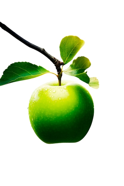 Vue rapprochée de la délicieuse pomme mûre