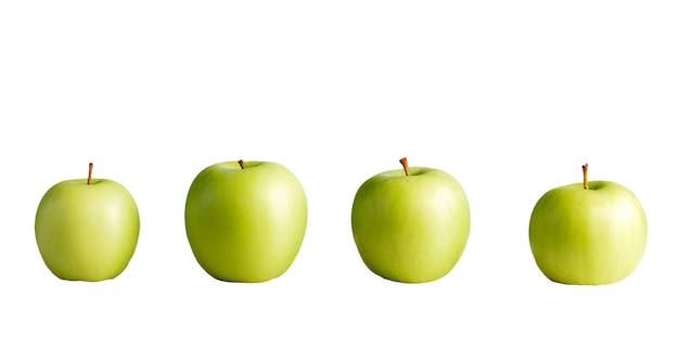 Vue rapprochée des pommes délicieuses et mûres
