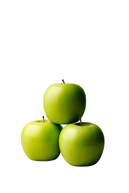 Vue rapprochée des pommes délicieuses et mûres