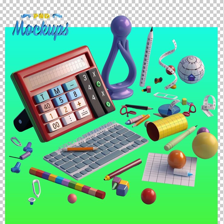 PSD de vuelta a la escuela mock up psd