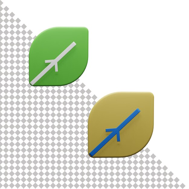Wärmereinigung 3D-Symbol