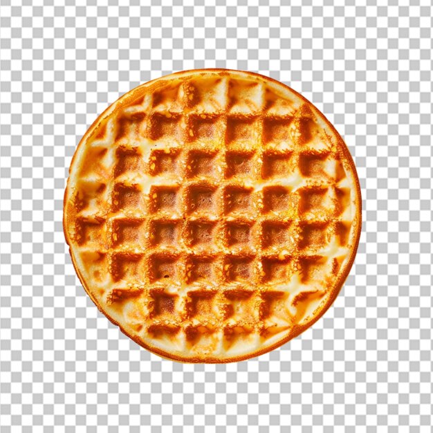 PSD waffles isolados sobre um fundo transparente