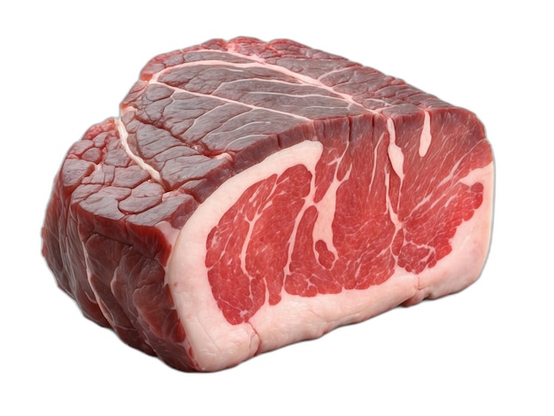 Wagyu Bœuf Psd Sur Un Fond Blanc