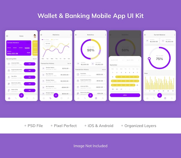 Wallet- und banking-mobile-app-ui-kit