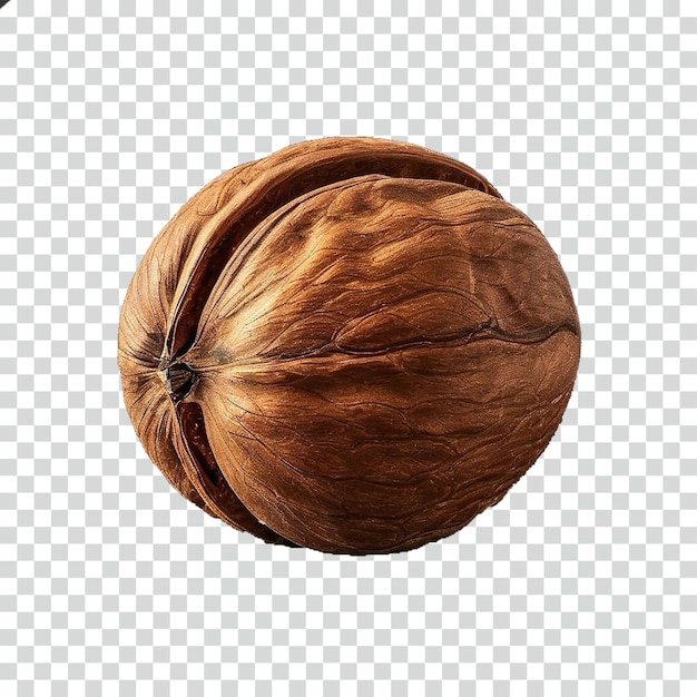 PSD walnut isolated on transparent background