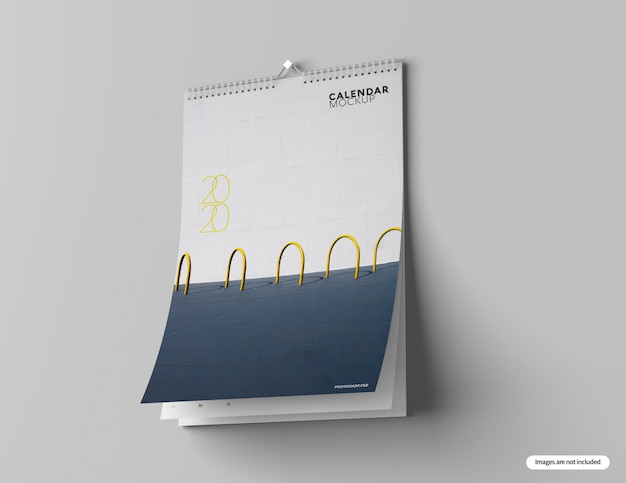 Wandkalender mockup