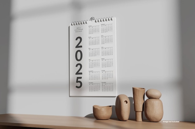 Wandkalender-Mockup