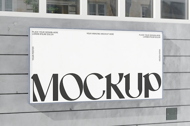 Wandplakat-Mockup-Design