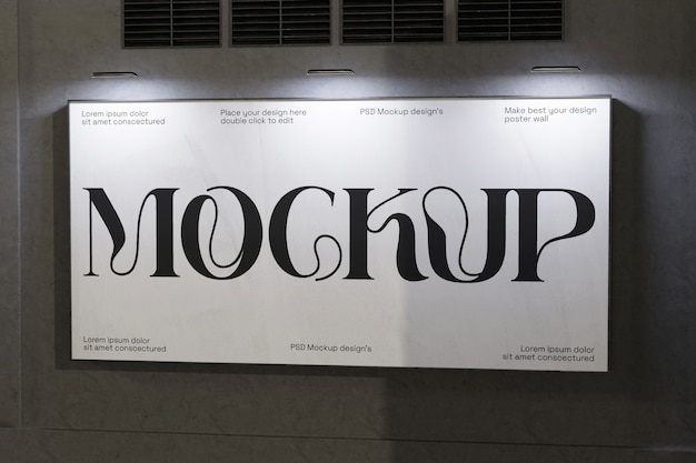 Wandplakat-Mockup-Design