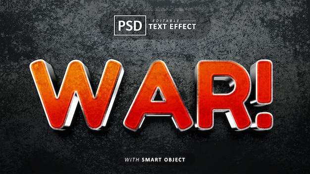 War 3d-texteffekt bearbeitbar