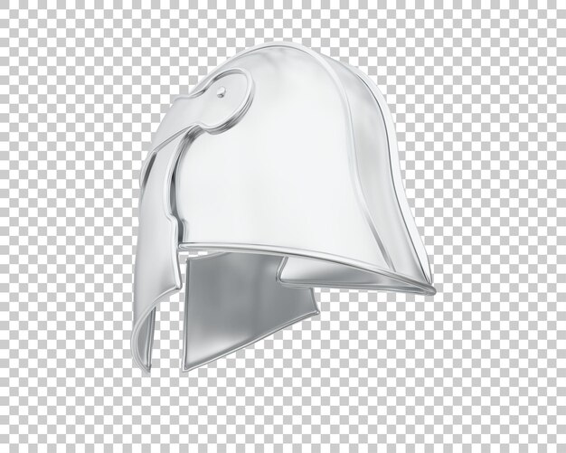 war helmet isolated on background 3d rendering illustration