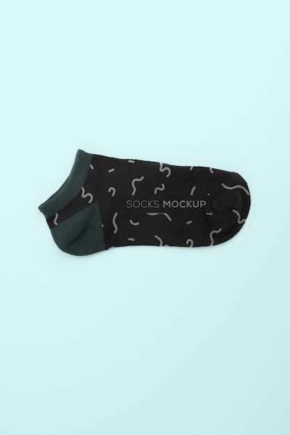 PSD warme socken-mockup-design