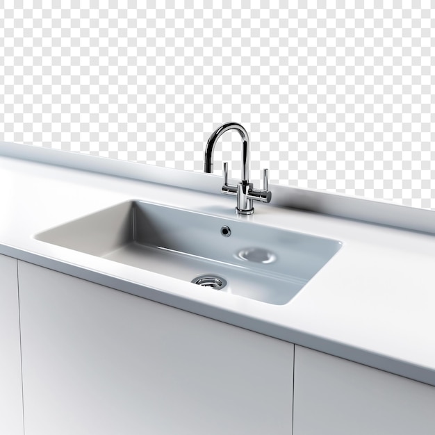 Waschbecken isoliert auf transparentem Hintergrund
