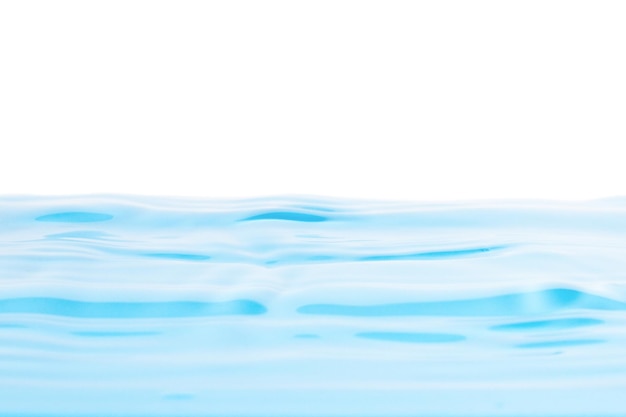 Wasser auf isoliertem transparentem Hintergrund