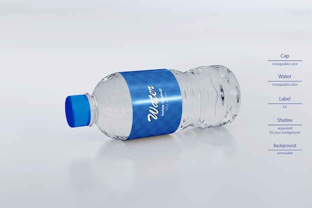 Wasserflasche-Modell