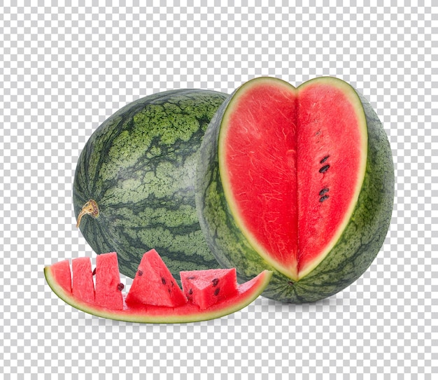 Wassermelone isoliert