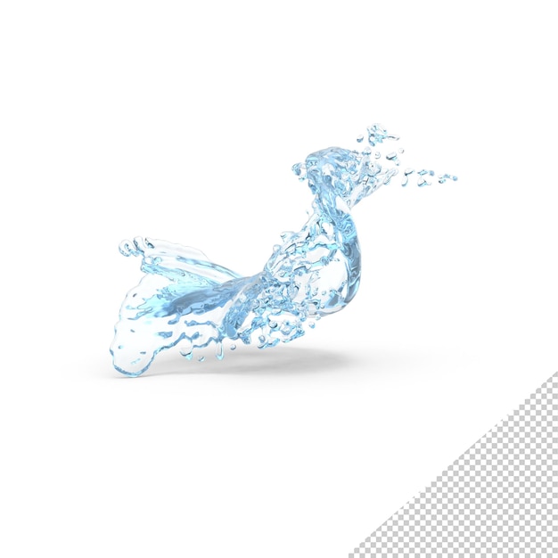 PSD wasserspritzer png