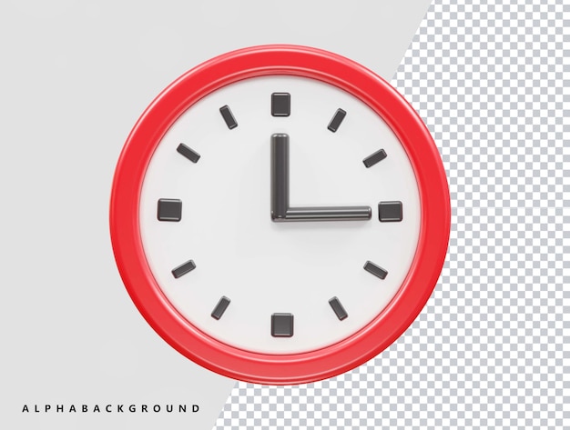 watch icon 3d render