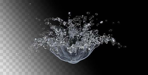 Water Splash - Transparent Liquid Spray