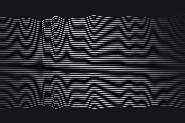 Wavy Horizontal Lines