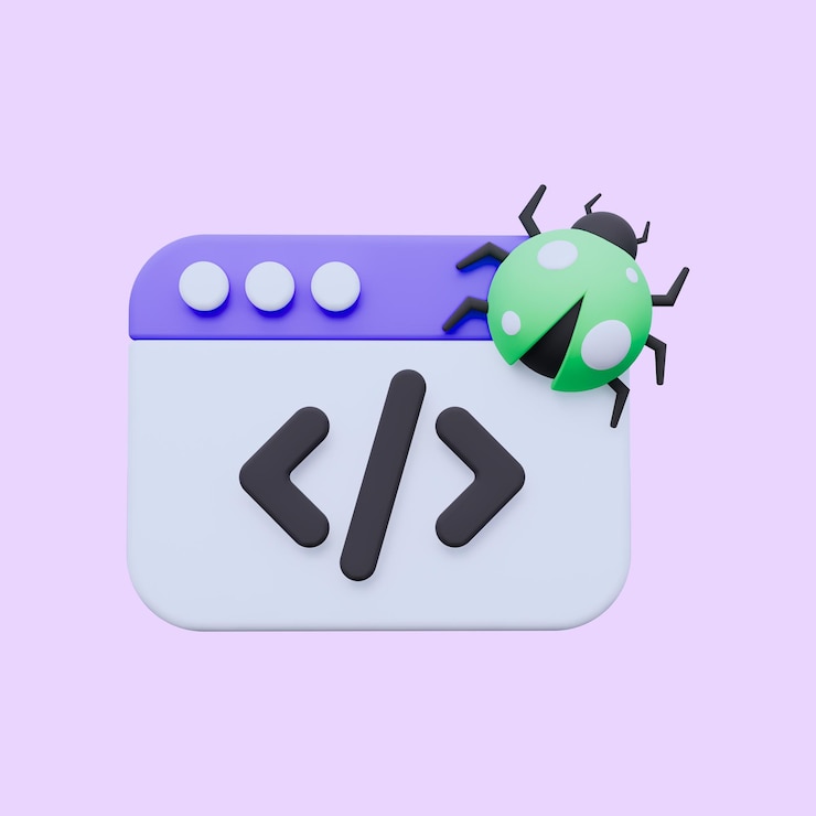 PSD web virus infection 3d icon