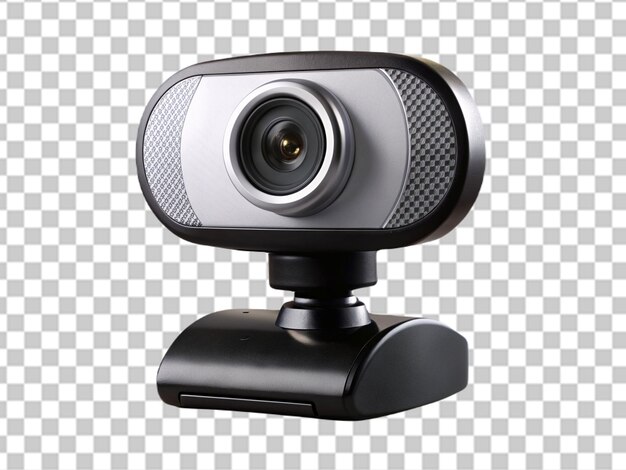 PSD webcam isolée sur un fond transparent