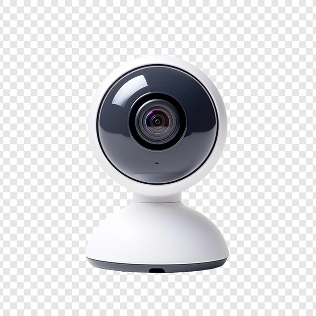 PSD webcam isoliert auf transparentem hintergrund