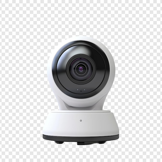 PSD webcam isoliert auf transparentem hintergrund