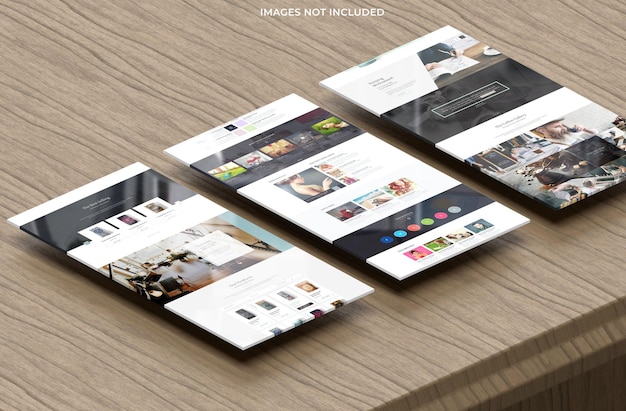 Webseiten-Mockup
