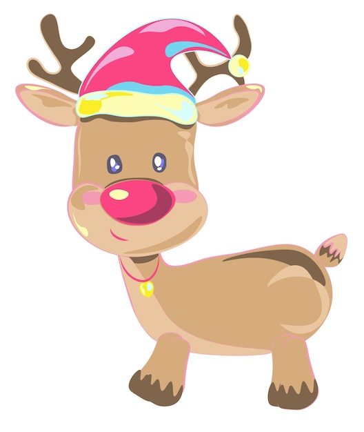 Weihnachts-Rentier-Grafik