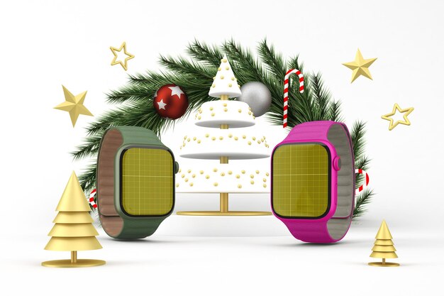 Weihnachts-Smartwatch