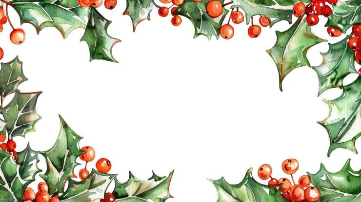 PSD weihnachtsbäume und eingewickelte geschenke rahmen isoliert mit weißem hintergrund aig56