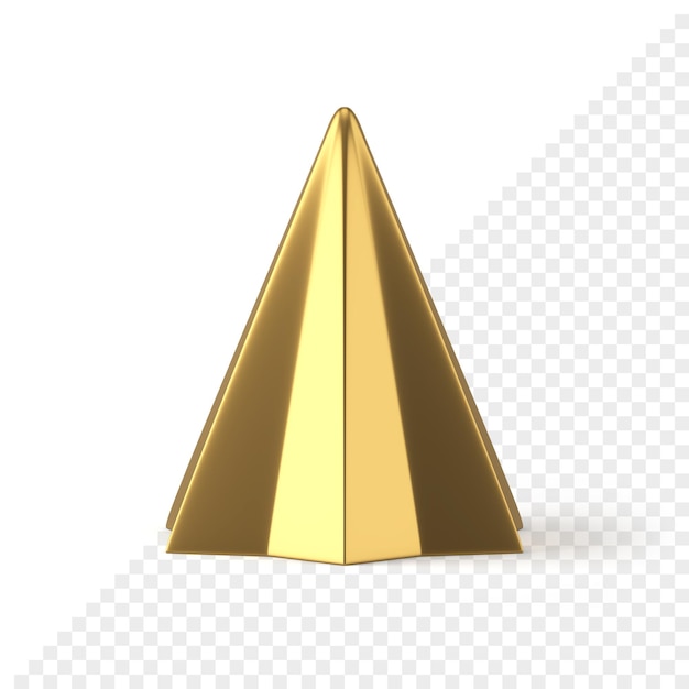 PSD weihnachtsbaum polygonales 3d-symbol