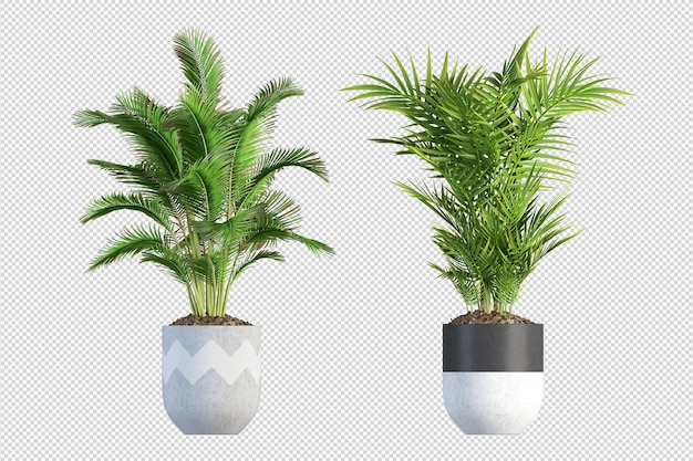 Weihnachtsbaumgeschenke und Sessel in 3D isoliert gerendert