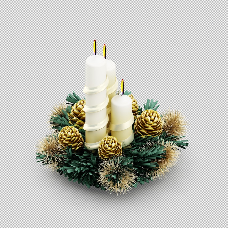 PSD weihnachtskerzen