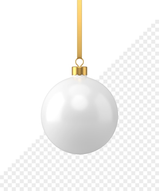 PSD weihnachtskugel 3d-symbol