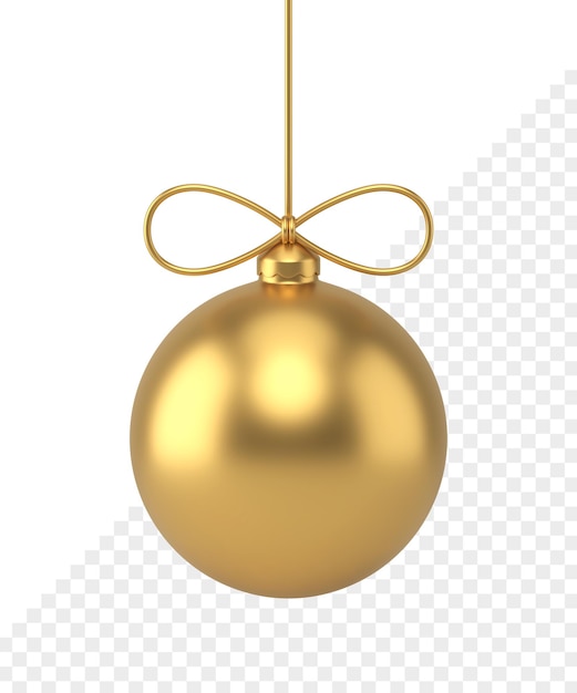 Weihnachtskugel 3D-Symbol
