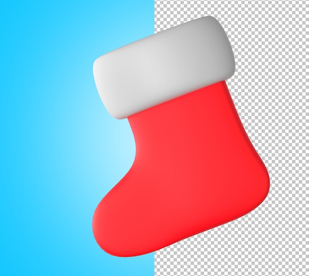 Weihnachtssocken 3D